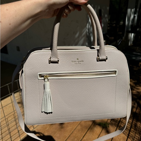 Kate Spade Light Pink Purse with matching wallet - Picture 8 of 11